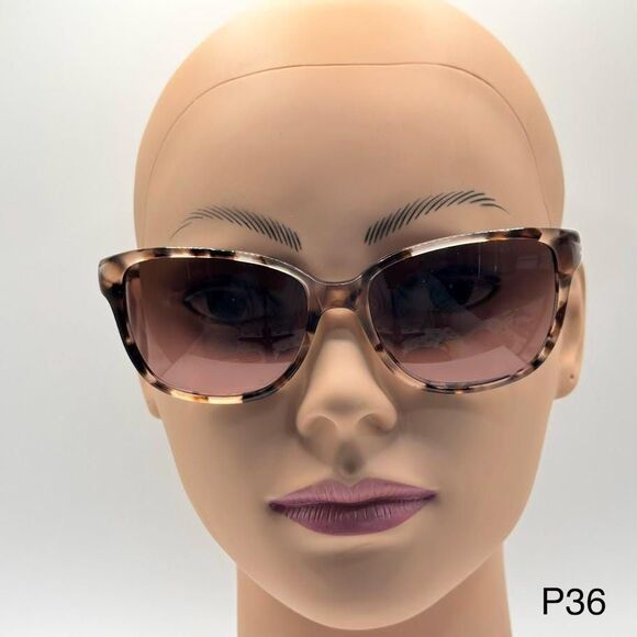 NEW Ladies Y2K Polo Ralph Lauren Chunky Sunglasses RA5131 Pink Tortoise 57/16 main image 9